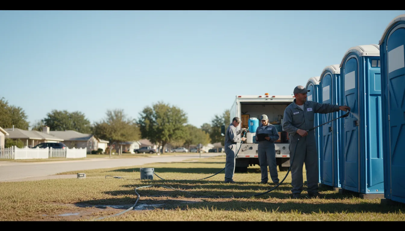Long-Term Portable Toilet Rental in Thomaston, AL near me